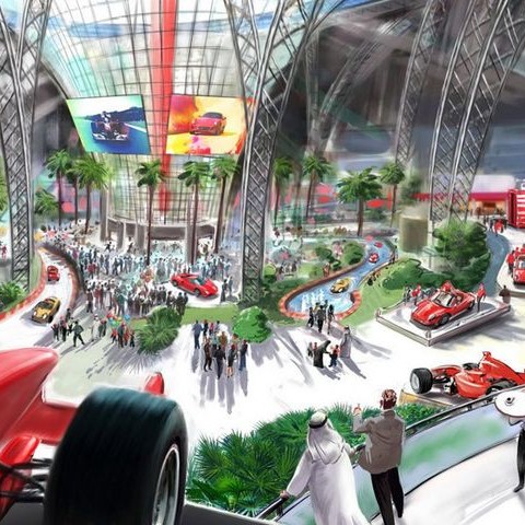Ferrari World и SeaWorld Abu Dhabi
